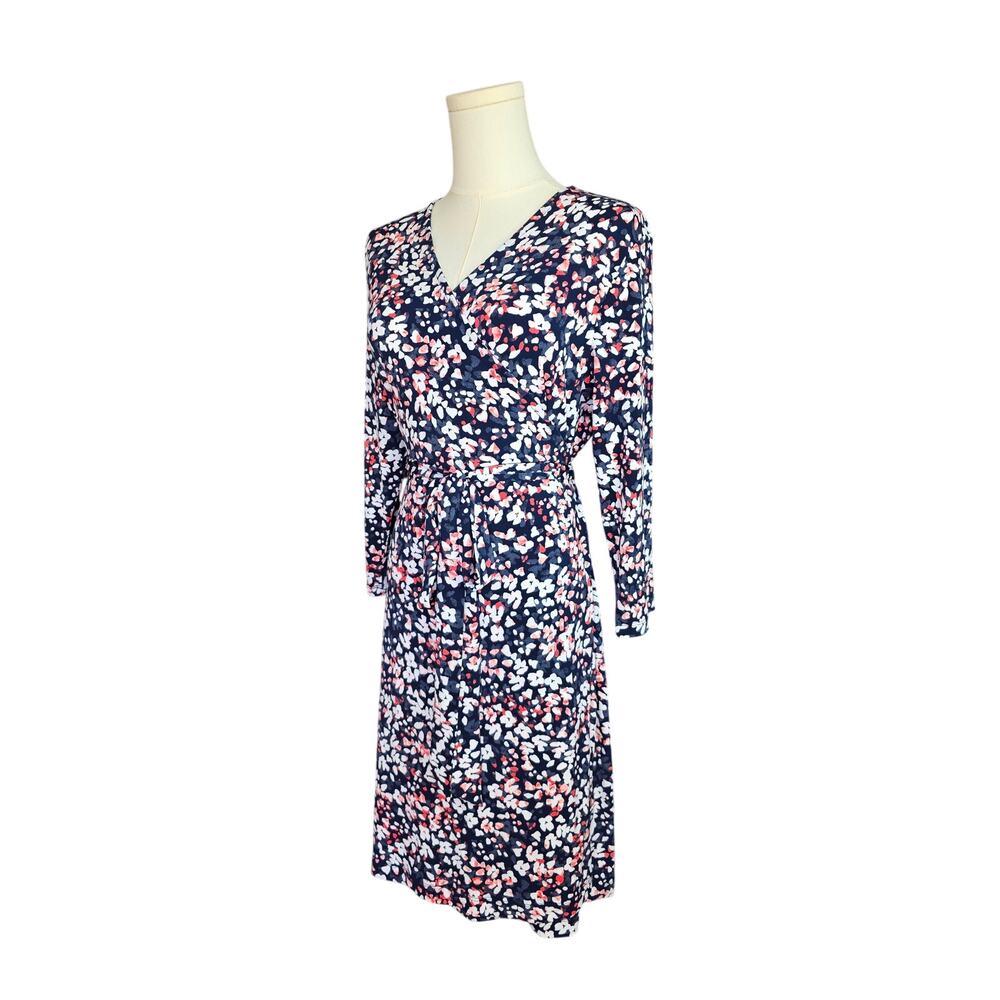 Banana Republic Multi Print Wrap Dress